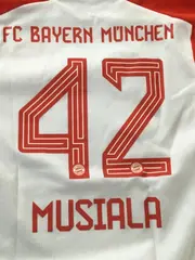 Vorschaubild 2 von FC Bayern München Trikot Kinder Gr. 152 Musiala 42 Heim 2023/24