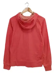 Vorschaubild 2 von Damen Kapuzenpullover Hoodie Rot Gr. 40/L Logo-Print