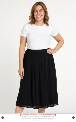 BARBARA TOUSSAINT Faltenrock