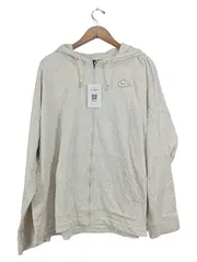 Vorschaubild 1 von Damen Sweatjacke Kapuzenjacke Beige Gr. M Freizeit