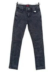 Vorschaubild 1 von Destroyed Jeans Kinder Blau Gr. 176 Meliert Baumwolle L32
