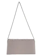 Vorschaubild 2 von JAKES Damen Clutch Elegant Grau Abendtasche Party mit Kette