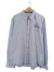 Vorschaubild 2 von Polo Team Herren Freizeithemd Langarm Gestreift Blau 2XL