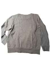 Vorschaubild 3 von Kinder Pullover Gr. 134/140 Grau Meliert Reißverschluss Baumwolle