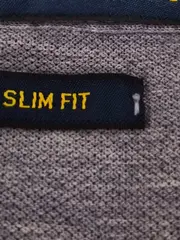 Vorschaubild 5 von Herren Poloshirt Slim Fit Gr. XL Lila Meliert