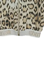 Vorschaubild 2 von Kinder Bomberjacke Leo Muster Gr. 116 Beige Animal-Print