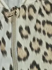 Vorschaubild 3 von Kinder Bomberjacke Leo Muster Gr. 116 Beige Animal-Print