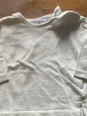 Vorschaubild 2 von Baby Langarmshirt Gr. 62 Beige Basic Baumwolle 1-3 Monate