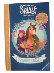 Vorschaubild 1 von Spirit Wild und Frei Adventskalender Pferd Blumenmuster Blau Kinder