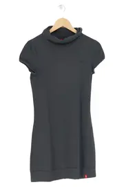 Vorschaubild 1 von EDC Damen Freizeitkleid Gr. 38/M Grau Casual Rollkragen Minikleid