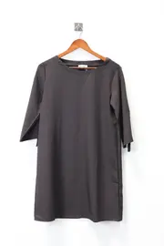 Vorschaubild 2 von Damen Freizeitkleid Gr. 38/M Schwarz Elegant Minimalistisch