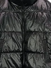 Vorschaubild 3 von Damen Steppjacke Gr. 40/L Schwarz Casual Polyester