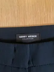 Vorschaubild 6 von Damen Stoffhose Gr. 42 Blau Business Elegant Bügelfalte