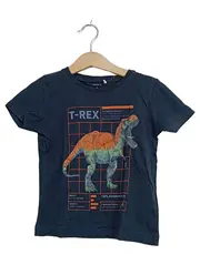 Vorschaubild 1 von Kinder T-Shirt Dinosaurier T-Rex Print Gr. 104 Blau