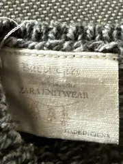 Vorschaubild 3 von Knitwear Pullover Gr. 92 Grau Bommel Strick Mädchen