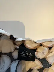 Vorschaubild 2 von Black Label Damen Langarmshirt Gr. 36/S Punkte Schwarz Weiß