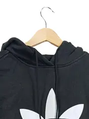 Vorschaubild 3 von Damen Kapuzenpullover Hoodie Gr. 38 Schwarz Sportlich Logo-Print