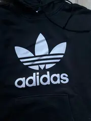 Vorschaubild 4 von Damen Kapuzenpullover Hoodie Gr. 38 Schwarz Sportlich Logo-Print