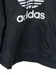 Vorschaubild 2 von Damen Kapuzenpullover Hoodie Gr. 38 Schwarz Sportlich Logo-Print