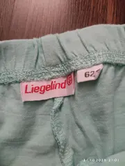 Vorschaubild 4 von Baby Shorts Mädchen Gr. 62 Türkis Rüschen Baumwolle