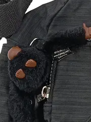 Vorschaubild 2 von Defea Umhängetasche Grau Damen Crossbody Bag mit Affen-Anhänger