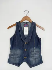 Vorschaubild 2 von Kinder Jeansjacke Gr. 164 Blau Casual