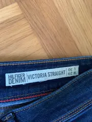 Vorschaubild 5 von Victoria Straight Jeans Damen W29/L30 Blau Stretch