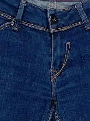 Vorschaubild 2 von Victoria Straight Jeans Damen W29/L30 Blau Stretch