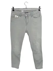 Vorschaubild 1 von Jeans Damen Slim Fit Grau W30 Baumwolle Casual Alltag L26