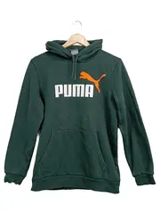 Vorschaubild 1 von Hoodie Kapuzenpullover Herren Gr. S Grün Logo Sportlich