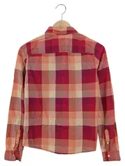 Vorschaubild 2 von Damen Hemdbluse Kariert Rot Gr. 36/S Baumwolle Casual