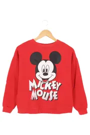 Vorschaubild 1 von Kinder Sweatshirt Gr. 164 Rot Mickey Mouse Print Casual