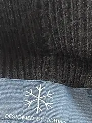 Vorschaubild 5 von Damen Bleistiftrock Gr. 40/42 Schwarz Strukturmuster Maxi Casual