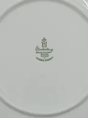 Vorschaubild 5 von Schwarzenbach Essteller Zwiebelmuster Blau Weiß Bavaria 19cm