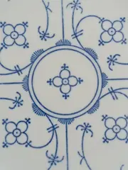 Vorschaubild 3 von Schwarzenbach Essteller Zwiebelmuster Blau Weiß Bavaria 19cm