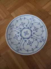 Vorschaubild 6 von Schwarzenbach Essteller Zwiebelmuster Blau Weiß Bavaria 19cm