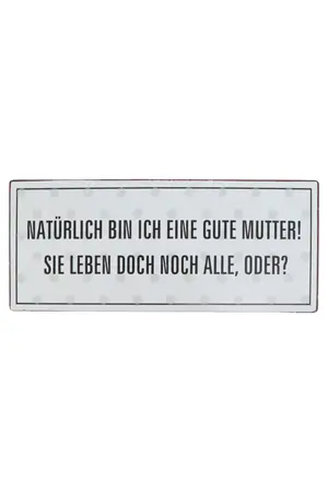 LA FINESSE Blechschild