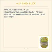 Vorschaubild 2 von KreiselSpiele Nr. 20 Motorikspielzeug Geschicklichkeitsspiel Kinder Holz