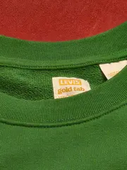 Vorschaubild 3 von Herren Pullover Grün XL Casual Logo-Print Baumwolle