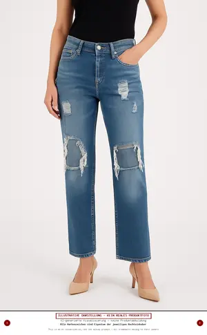 7 FOR ALL MANKIND Destroyed Jeans