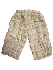 Vorschaubild 2 von Baby Cargo Shorts kariert Gr. 68 Beige Jungen Sommer Hose