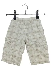 Vorschaubild 1 von Baby Cargo Shorts kariert Gr. 68 Beige Jungen Sommer Hose