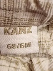 Vorschaubild 4 von Baby Cargo Shorts kariert Gr. 68 Beige Jungen Sommer Hose