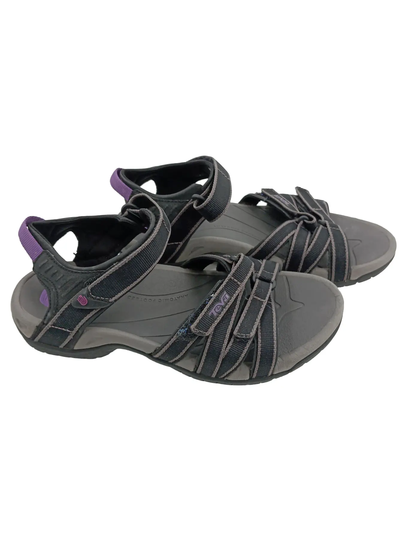 TEVA Outdoorsandalen Damen Gr. 37 Schwarz Trekkingsandalen