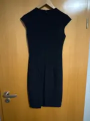 Vorschaubild 2 von Businesskleid Damen Gr. 36 Blau Elegant Ärmellos