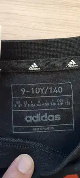 Vorschaubild 4 von Sport T-Shirt Kinder Gr. 140 Schwarz Logo-Print Baumwolle