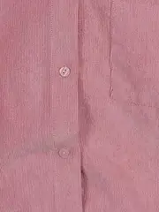 Vorschaubild 7 von Damen Cordhemd Hemdbluse Gr. 36 S Rosa Langarm Casual