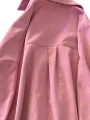 Vorschaubild 3 von Damen Cordhemd Hemdbluse Gr. 36 S Rosa Langarm Casual