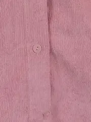 Vorschaubild 6 von Damen Cordhemd Hemdbluse Gr. 36 S Rosa Langarm Casual
