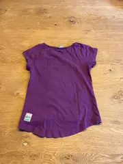 Vorschaubild 3 von Kinder T-Shirt Kurzarm Baumwolle Tiermotiv Lila Gr. 104